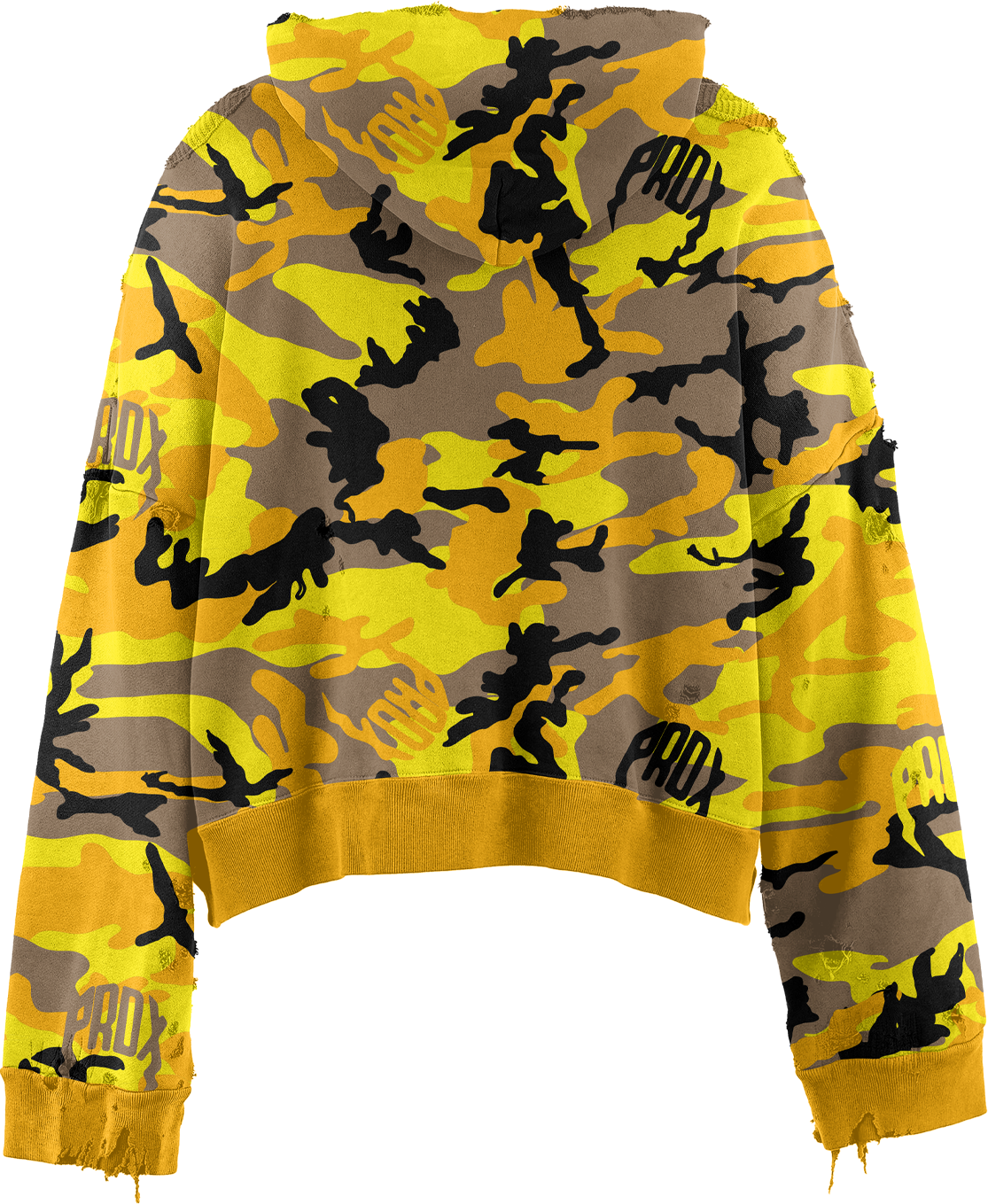 PRDX CAMO THERMAL HOODIE (YELLOW)