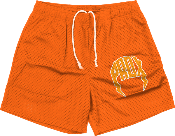 "PRDX" Mesh Shorts (Orange)