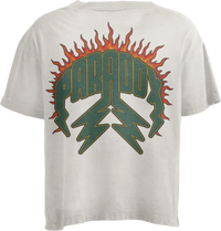"Torch" Lightning Arc Logo Tee