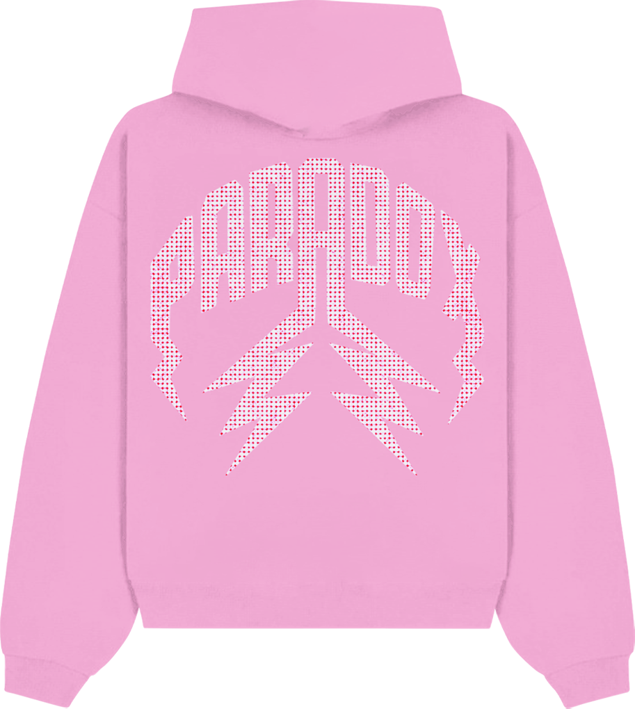 “PINK SWAROVSKI” - Pull-Over Hoodie
