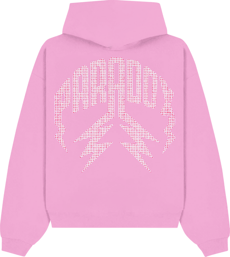 “PINK SWAROVSKI” - Pull-Over Hoodie