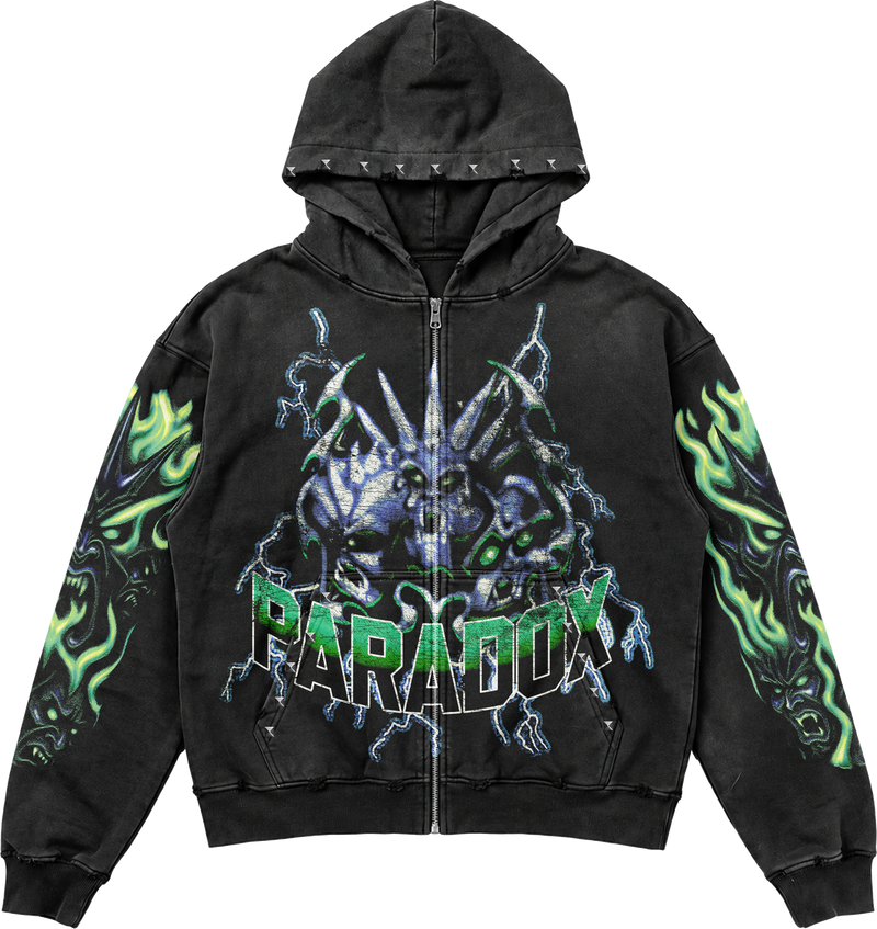 “VENOMOUS” ZIP UP HOODIE