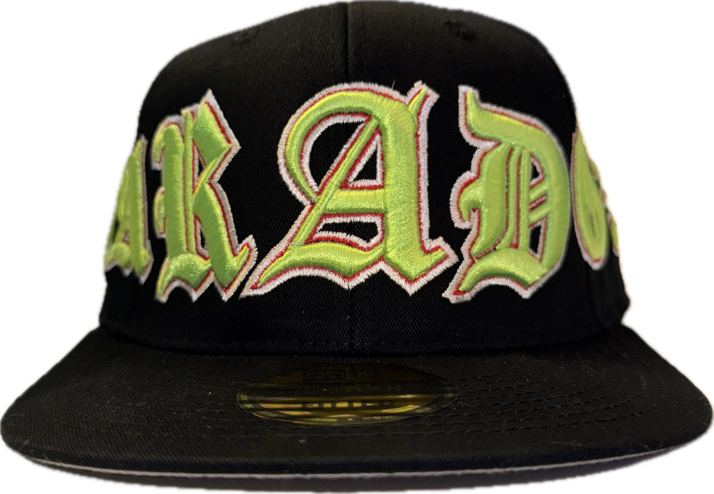 OLD VARSITY FITTED HAT (BLACK) – Paradox Lab