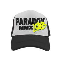 "LAB" PARADOX MMXVII TRUCKER HAT (BLACK/WHITE)