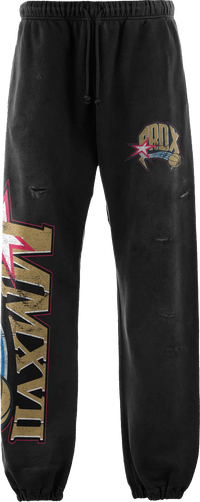 "2001 FINALS" SWEATPANTS (BLACK)