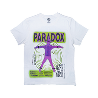 "BODY SENSOR" Lightning Arc Logo Tee (WHITE)