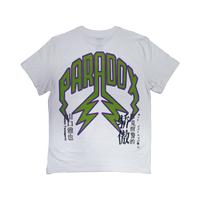"BODY SENSOR" Lightning Arc Logo Tee (WHITE)