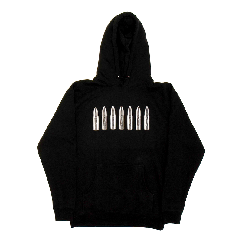 “SAVE THE LAST BULLET” PULL-OVER HOODIE (BLACK)