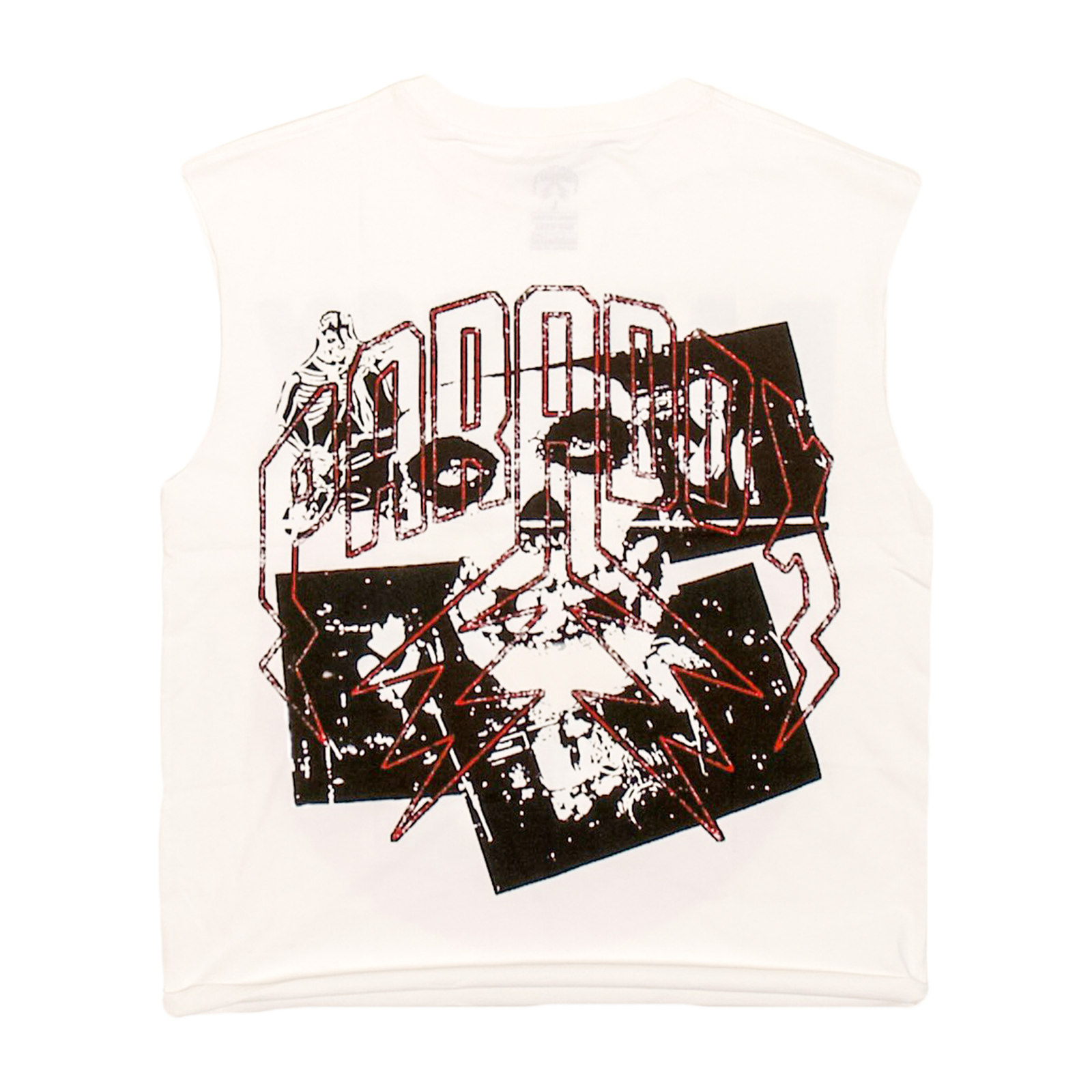 “SKULL BUSTERS” SLEEVELESS TEE