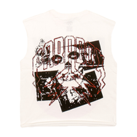 “SKULL BUSTERS” SLEEVELESS TEE