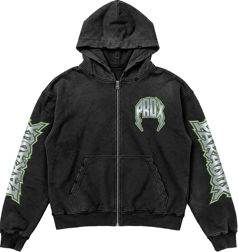 “BIOHAZARD” ZIP UP HOODIE
