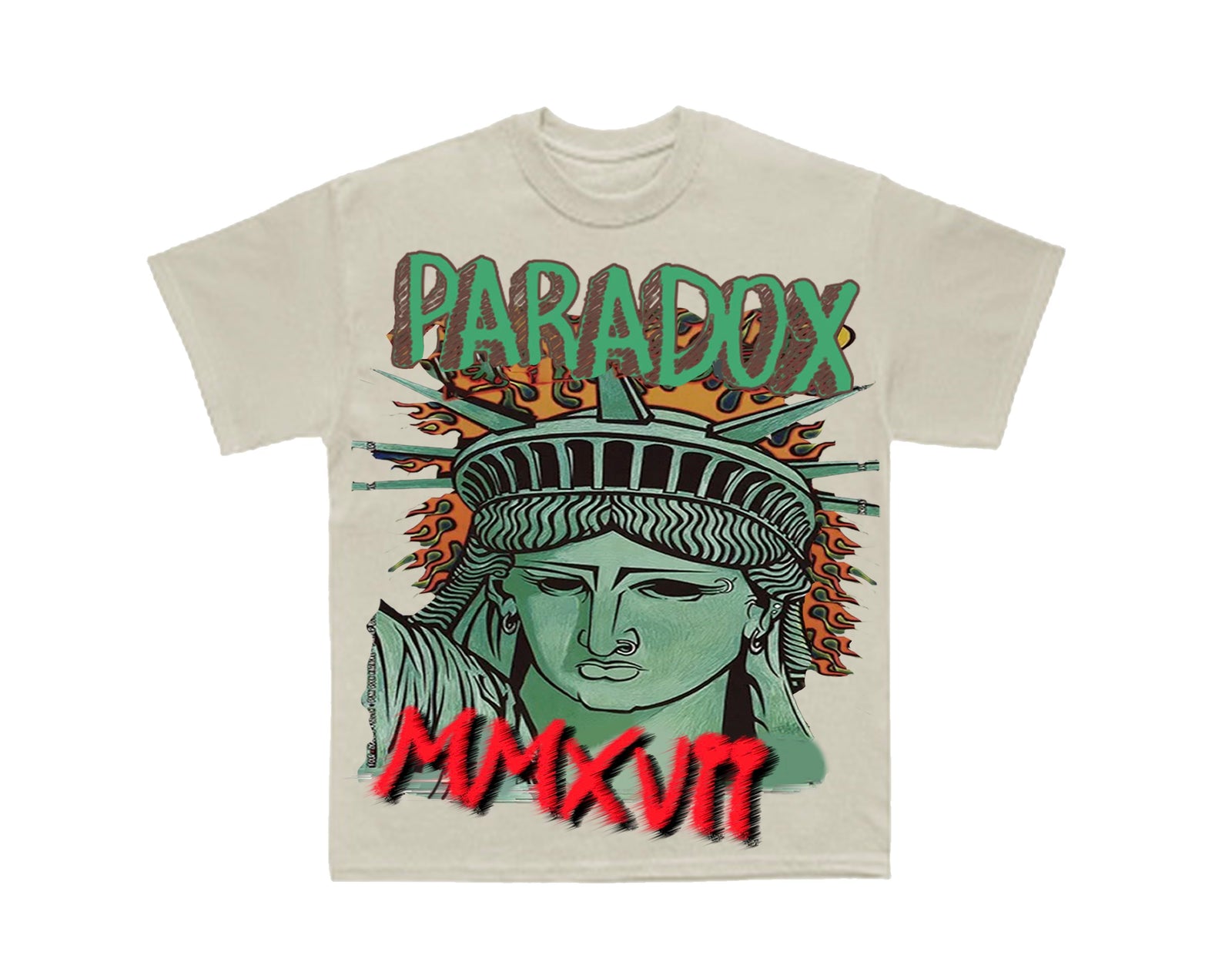 “Paradox of Liberty” Lightning Arc Logo Tee