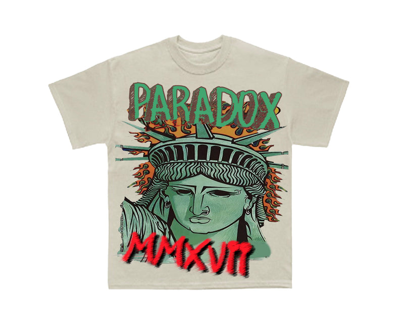 “Paradox of Liberty” Lightning Arc Logo Tee