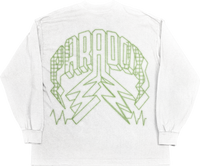"PULSE" LONG-SLEEVE TEE (WHITE)