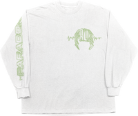 "PULSE" LONG-SLEEVE TEE (WHITE)