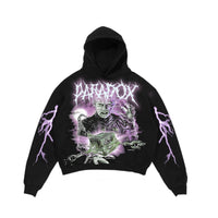 "PINHEAD" LIGHTENING ARC LOGO PULL-OVER HOODIE