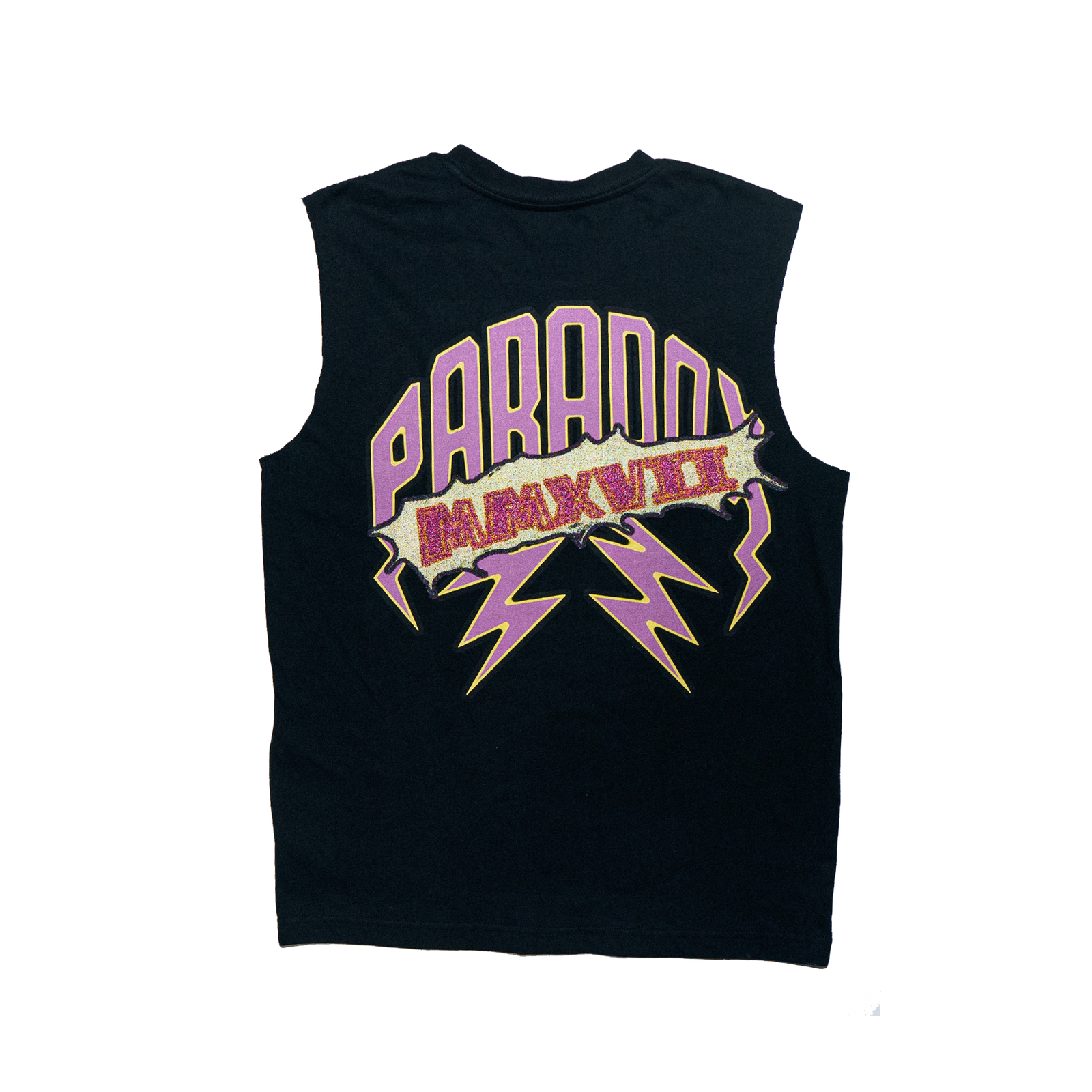 "PARADOX SUN" Sleeveless Tee (BLACK)
