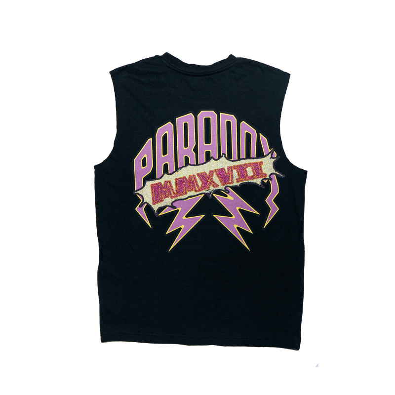 "PARADOX SUN" Sleeveless Tee (BLACK)