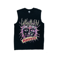 "PARADOX SUN" Sleeveless Tee (BLACK)
