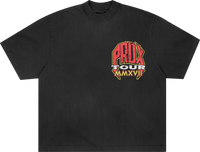 "RETRO TOUR" Lightning Arc Logo Tee