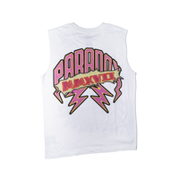 "PARADOX SUN" Sleeveless Tee (WHITE)
