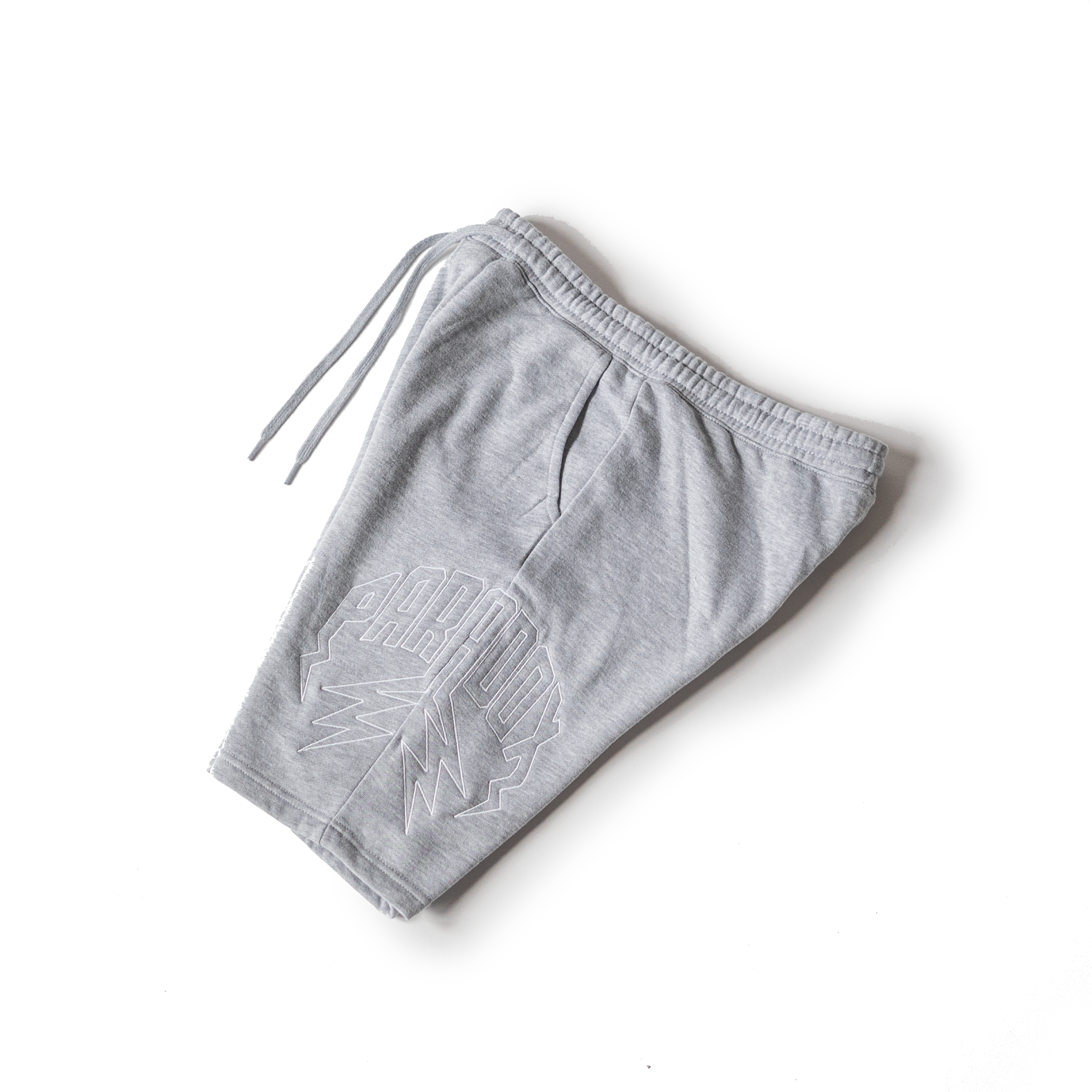 Lightning Arc Logo Sweatshorts (Gray)