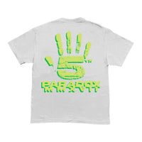 "5IVE HAND" 5 YEAR ANNIVERSARY TEE (WHITE/GREEN)