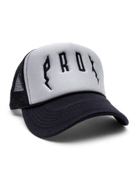 PRDX Trucker Hat (Black/Gray/Black)