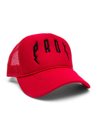PRDX TRUCKER HAT (RED/RED/BLACK)