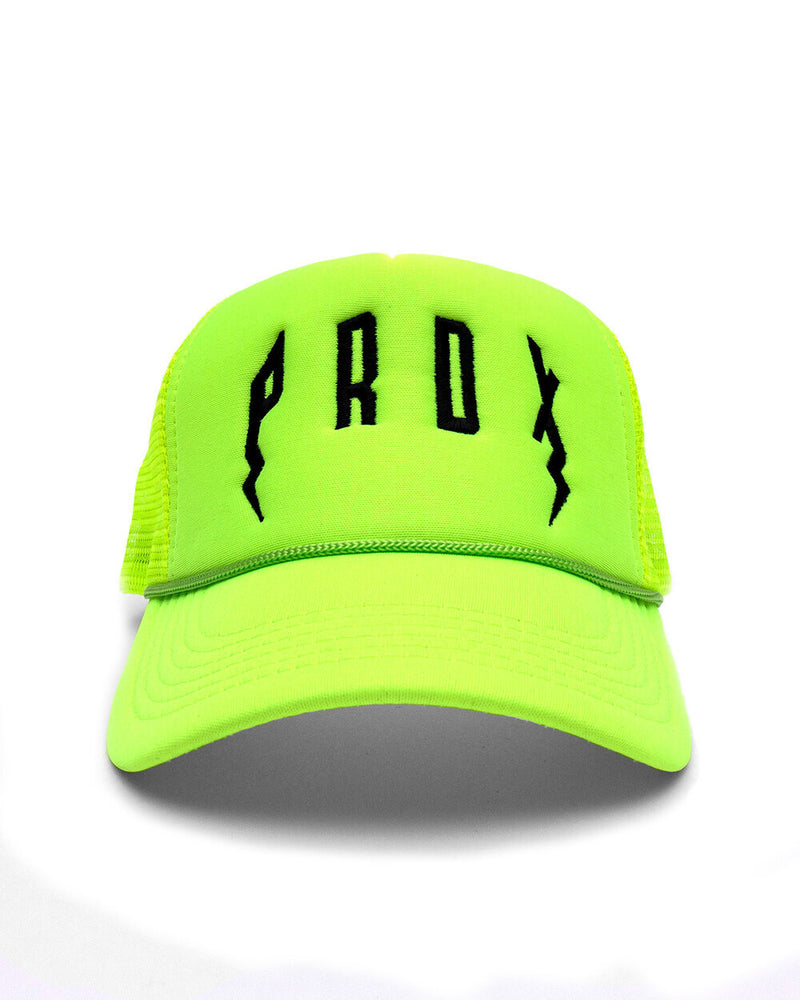 PRDX Trucker Hat (Neon Green/Neon Green/Black)