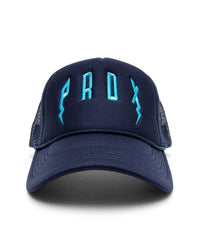 PRDX Trucker Hat (Navy/Navy/Teal)