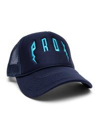 PRDX Trucker Hat (Navy/Navy/Teal)