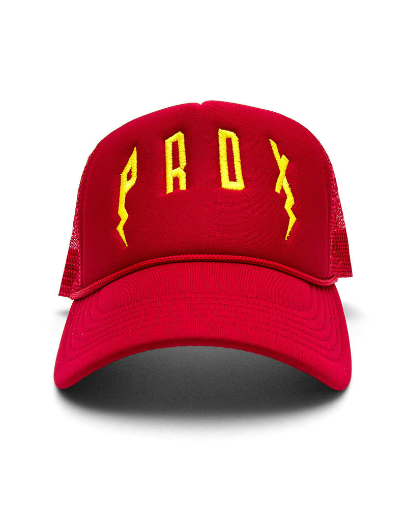 PRDX Trucker Hat (Red/Red/Yellow)