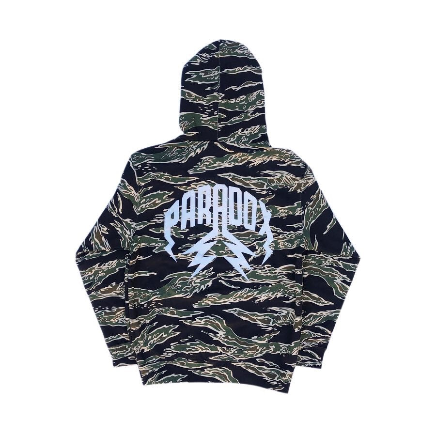Lightning Arc Logo Pull-Over "Tiger Camo"