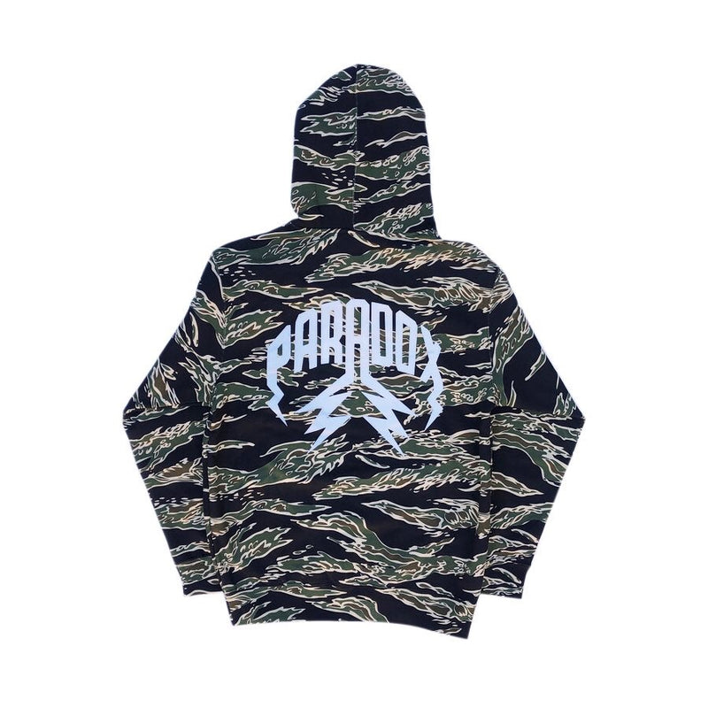 Lightning Arc Logo Pull-Over "Tiger Camo"