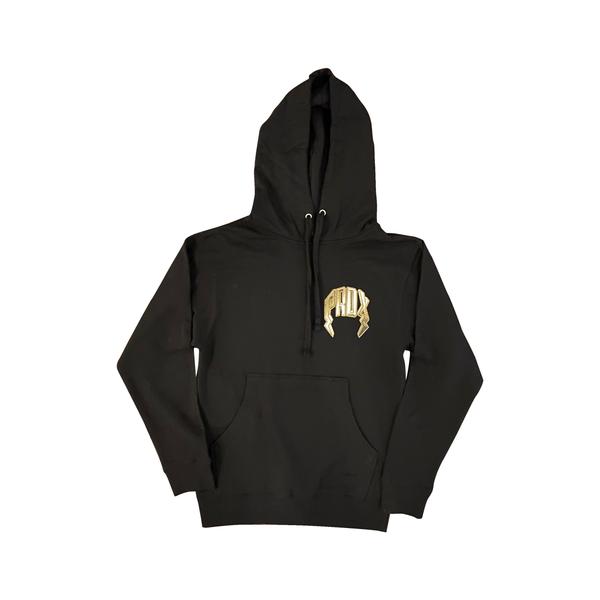 "Medal" Lightning Arc Logo Hoodie (GOLD)