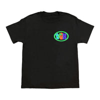 PRDX OVAL TEE (BLACK)
