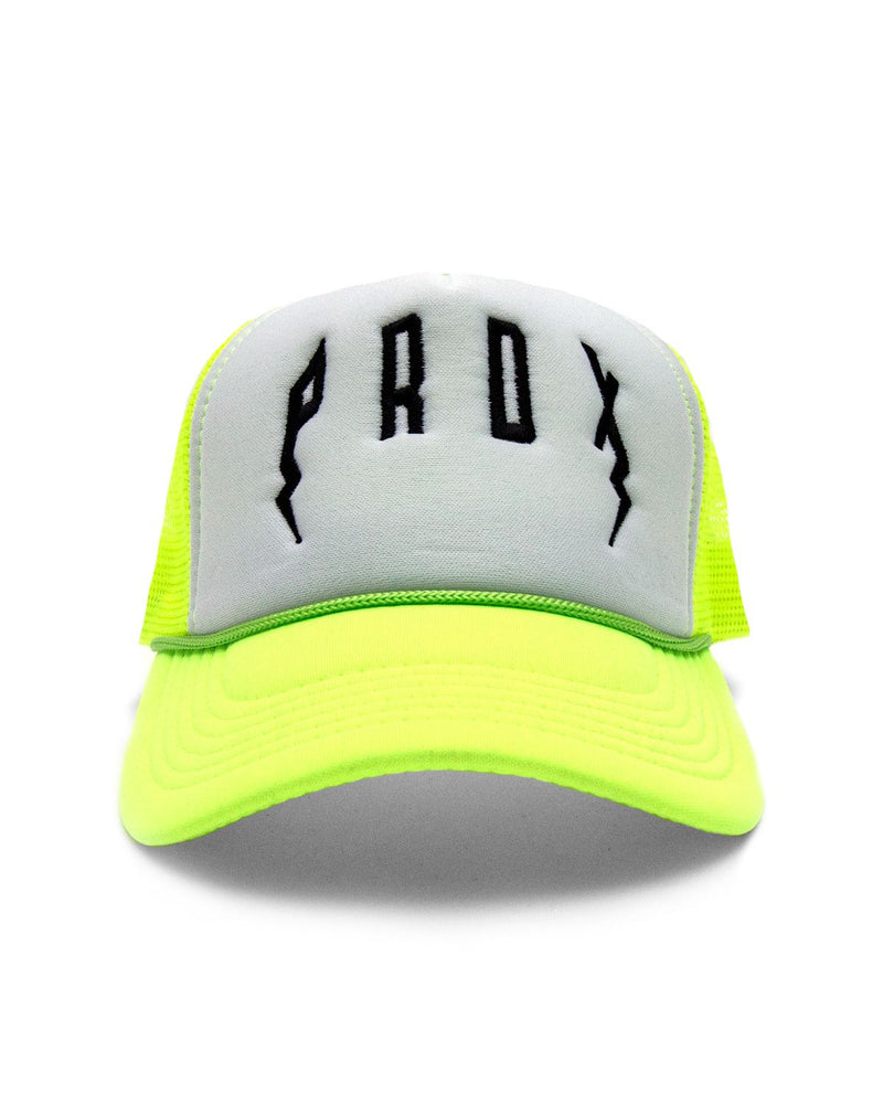 PRDX Trucker Hat (Neon Yellow/White/Black) – Paradox Lab