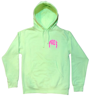 Lightning Arc Logo Pull-Over Hoodie "Kiwi"
