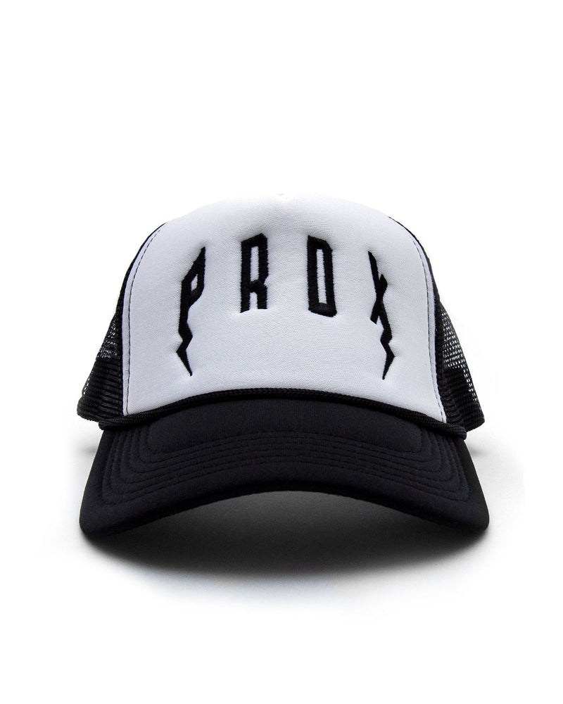 PRDX Trucker Hat (Black/White/Black)