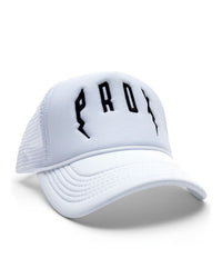 PRDX Trucker Hat (White/White/Black)