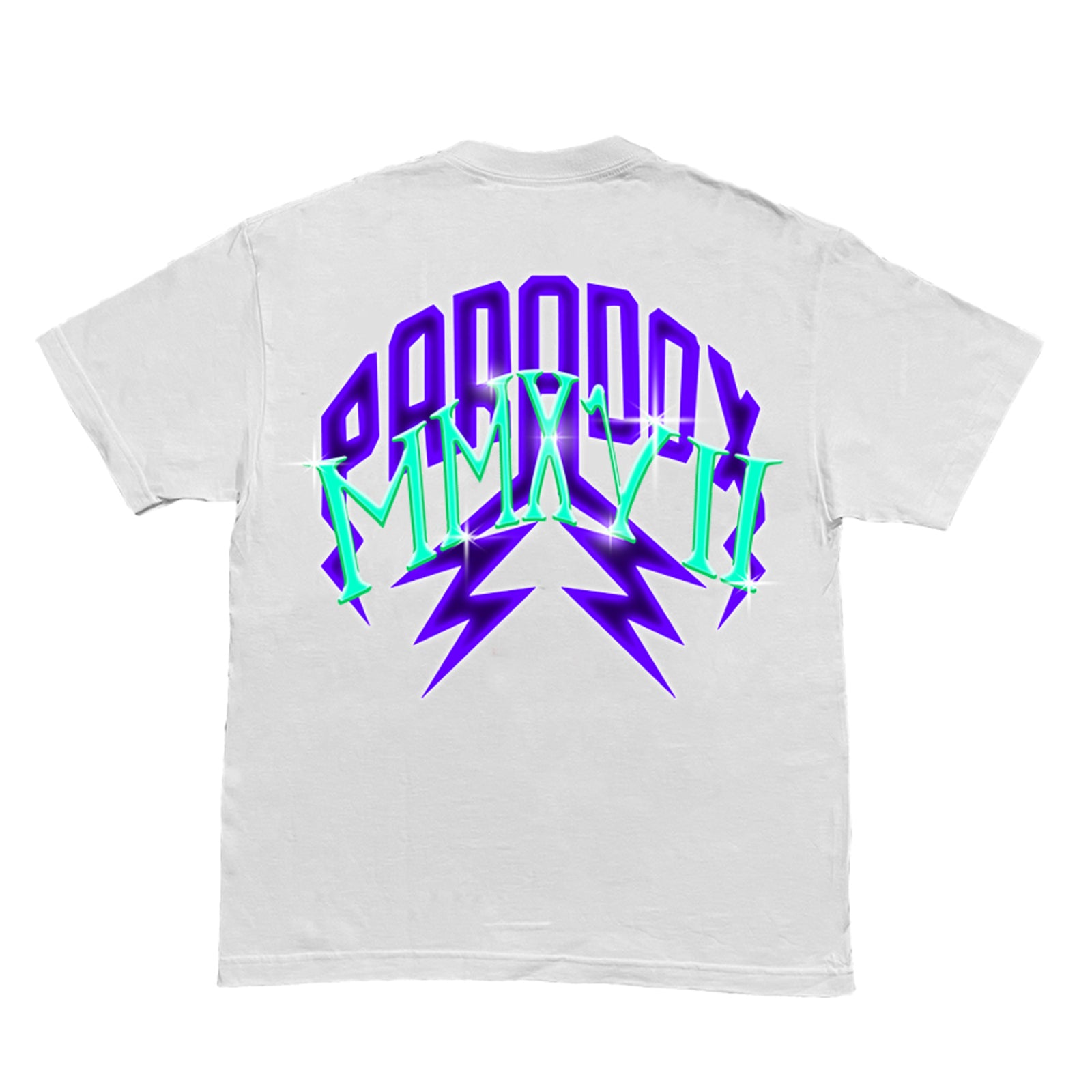 "MMXVII WAND" LIGHTNING ARC LOGO TEE