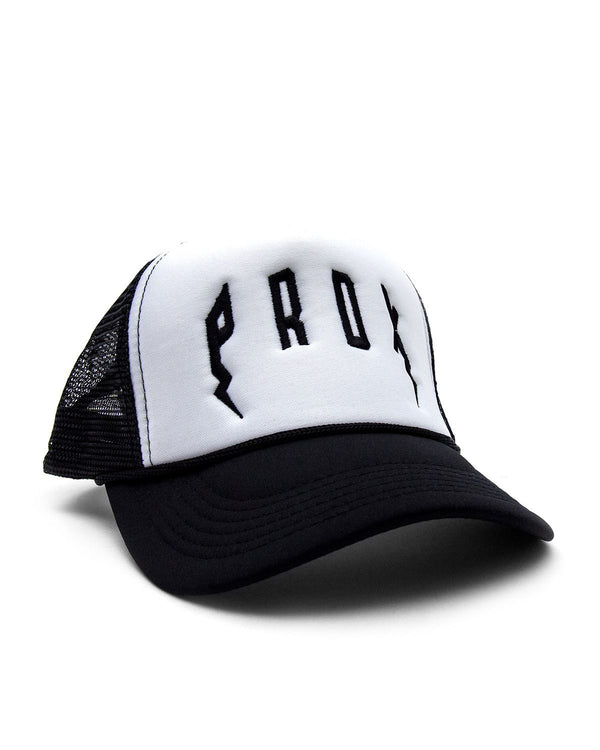 PRDX Trucker Hat (Black/White/Black)