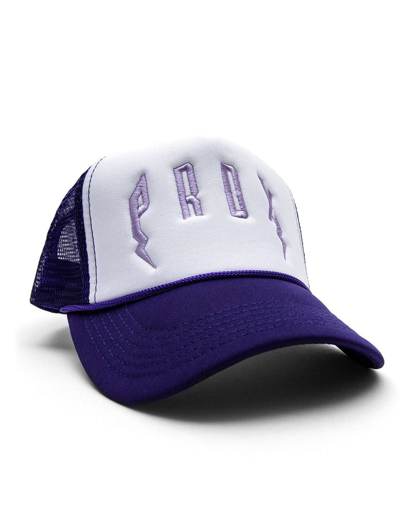 PRDX Trucker Hat (Purple/White/ Light Purple)