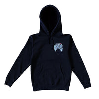Spider Lightning Arc Logo Pull-Over Hoodie (Black)