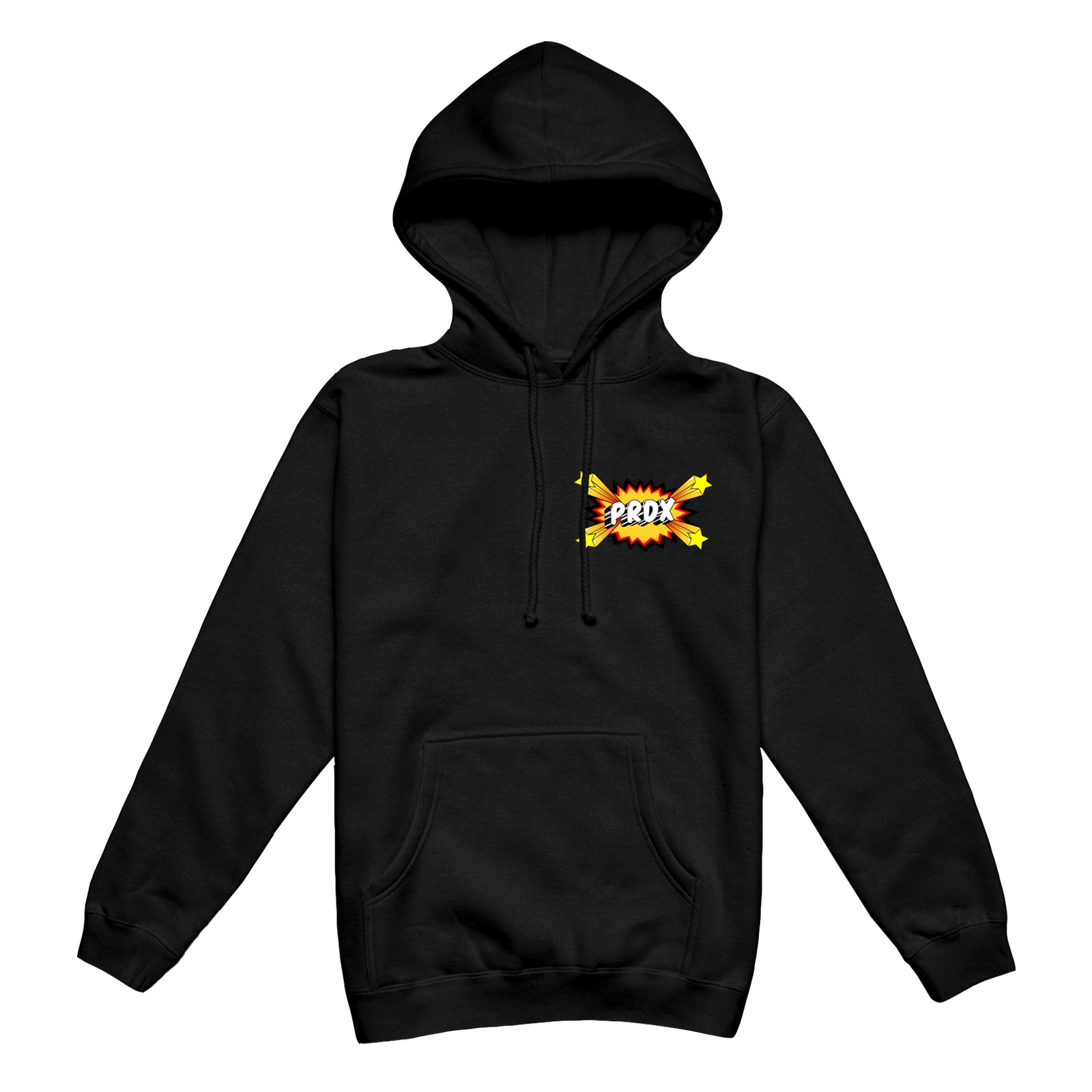 "POP ART" LIGHTNING ARC LOGO HOODIE (BLACK)