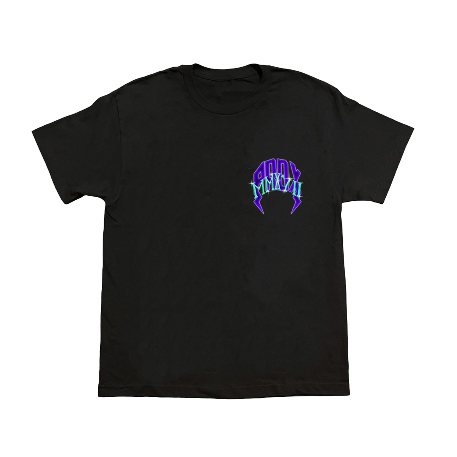 "MMXVII WAND" LIGHTNING ARC LOGO TEE