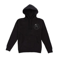 "GLOBE V2" LIGHTNING ARC LOGO HOODIE (BLACK/BLACK)