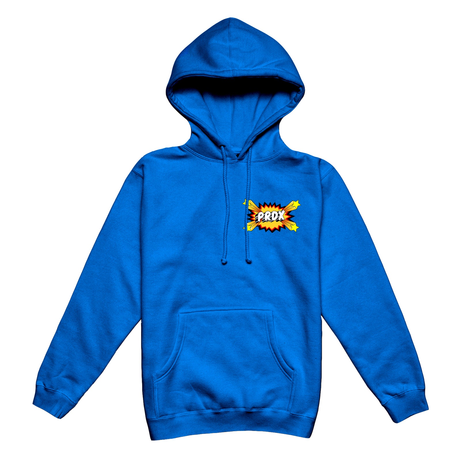 "POP ART" LIGHTNING ARC LOGO HOODIE (BLUE)
