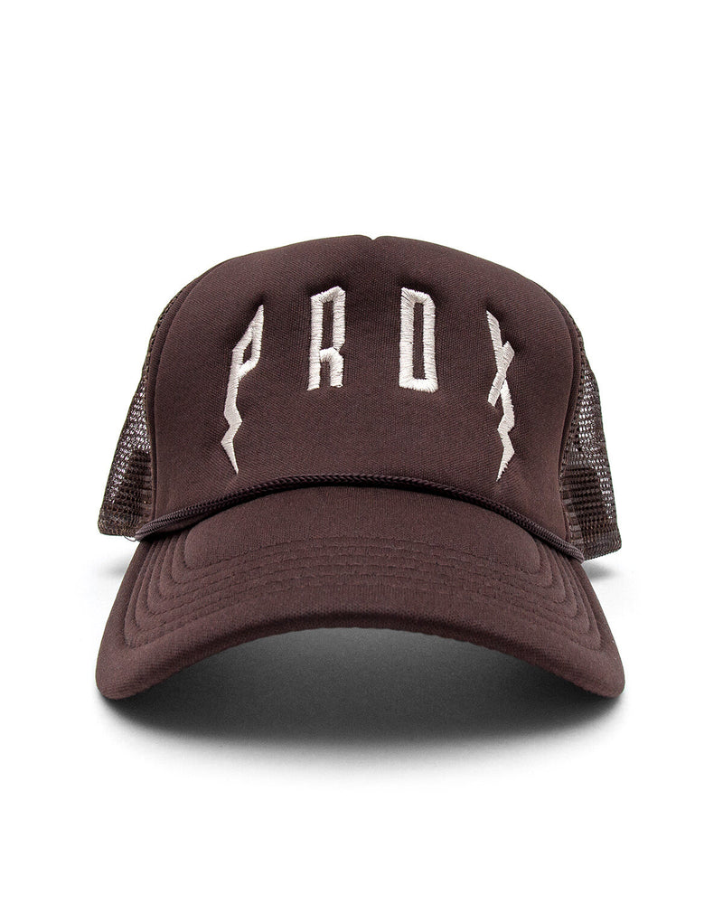 PRDX Trucker Hat (Brown/Brown/Tan)
